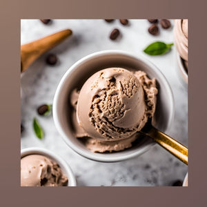 Keto Mocha Irish Cream (Sugar-free Ice Cream)