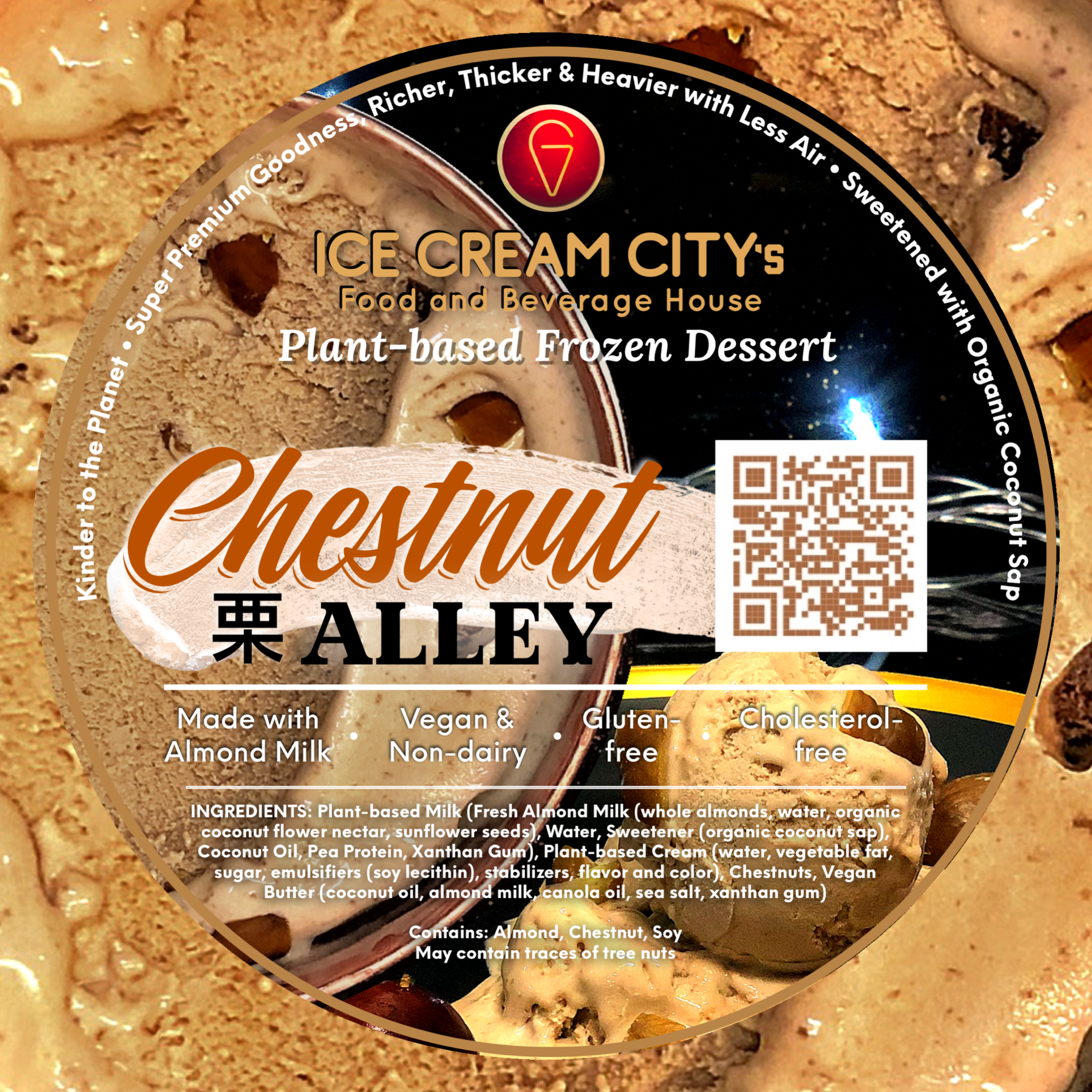 Chestnut Alley 栗 (Low Carb & Less Sugar)